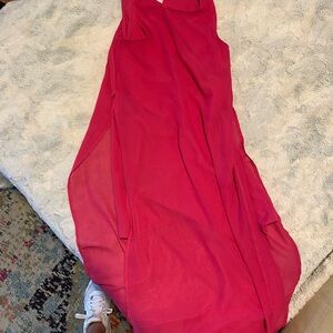 Hot Pink Maxi Dress